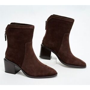 Vince Camuto Dark Brown Heeled Boots